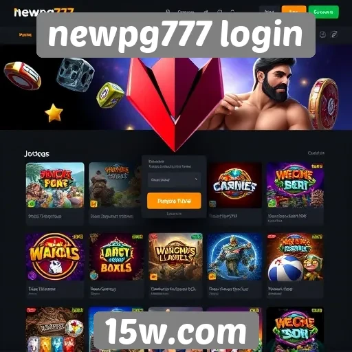Novo site de jogos newpg777 login ganha destaque